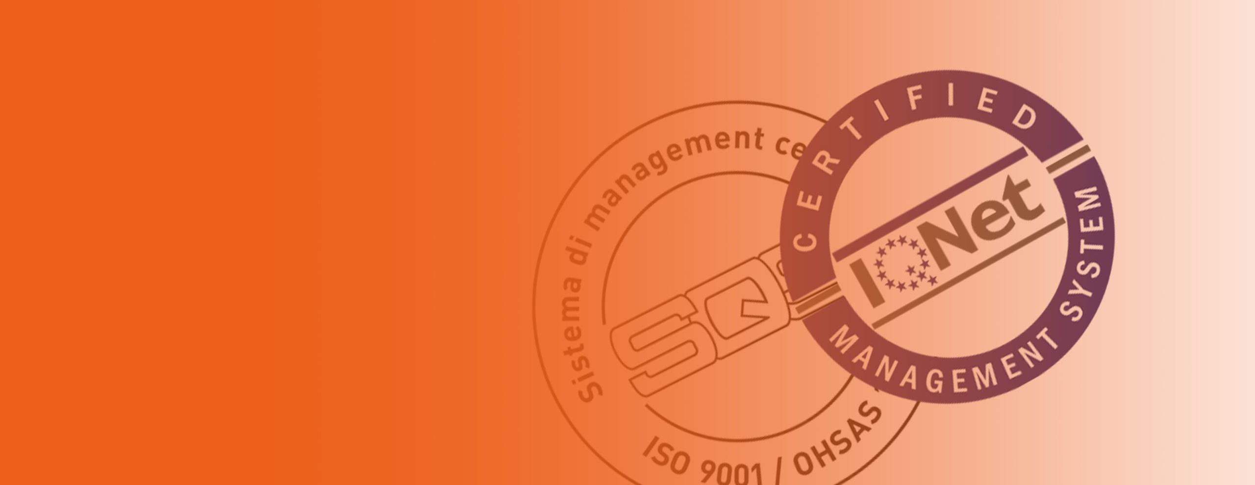Certificazione ISO 9001 IQNet — Sistema di Management Certificato TMI